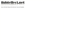 Tablet Screenshot of lighteffect.net